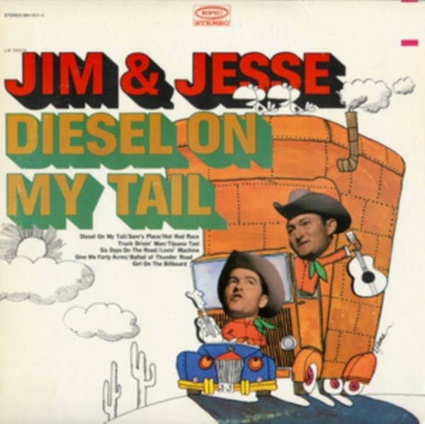 Jim & Jesse - Diesel On My Tail in der Gruppe CD / Rock bei Bengans Skivbutik AB (3923118)