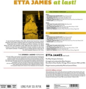 Etta James - At Last! in der Gruppe VINYL / Jazz bei Bengans Skivbutik AB (3923717)
