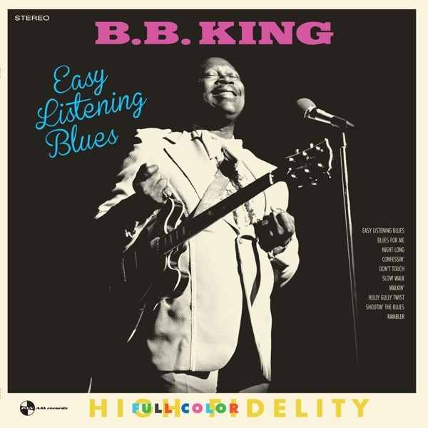 B.B. King - Easy Listening Blues in der Gruppe VINYL / Bestseller bei Bengans Skivbutik AB (3923922)