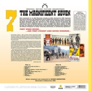 Elmer Bernstein - The Magnificent Seven in der Gruppe VINYL / Film-Musikal bei Bengans Skivbutik AB (3923941)