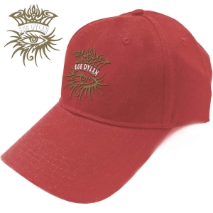 Bob Dylan - Eye Icon Red Baseball C in der Gruppe MERCHANDISE / Merch / Pop-Rock bei Bengans Skivbutik AB (3924039)
