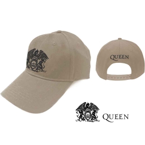 Queen - Black Classic Crest Sand Baseball C in der Gruppe MERCHANDISE / Merch / Pop-Rock bei Bengans Skivbutik AB (3924045)