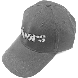 The Doors - Logo Grey Baseball C in der Gruppe MERCHANDISE / Merch / Pop-Rock bei Bengans Skivbutik AB (3924047)