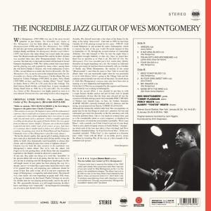 Wes Montgomery - The Incredible Jazz Guitar Of Wes Montgomery in der Gruppe VINYL / Jazz bei Bengans Skivbutik AB (3924375)