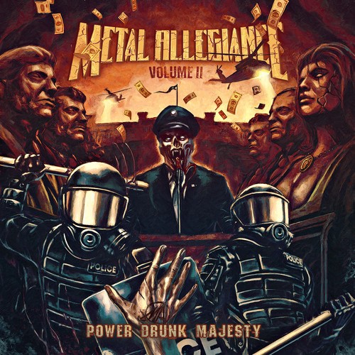Metal Allegiance - Volume Ii: Power Drunk Majesty in der Gruppe VINYL / Hårdrock/ Heavy metal bei Bengans Skivbutik AB (3924919)