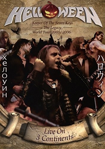 Helloween - Live On 3 Continents in der Gruppe DVD & BLU-RAY bei Bengans Skivbutik AB (3924981)