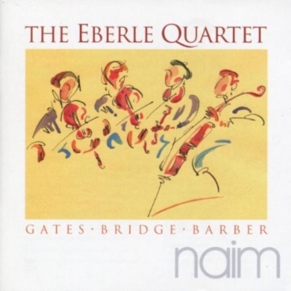 Eberle Quartet - Gates, Bridge, Barber in der Gruppe CD / Bestseller bei Bengans Skivbutik AB (3925446)