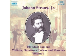 Strauss Johann Ii - 100 Most Famous Works Vol 1 in der Gruppe Externt_Lager / Naxoslager bei Bengans Skivbutik AB (3926639)