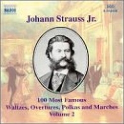 Strauss Johann Ii - 100 Most Famous Works 2 in der Gruppe Externt_Lager / Naxoslager bei Bengans Skivbutik AB (3926642)
