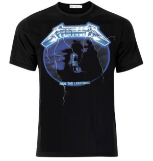 Metallica - Metallica T-Shirt Ride The Lightning in der Gruppe Merchandise bei Bengans Skivbutik AB (3927432)