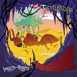 Insects Vs. Robots - Theyllkillya in der Gruppe VINYL / Pop-Rock bei Bengans Skivbutik AB (3928119)