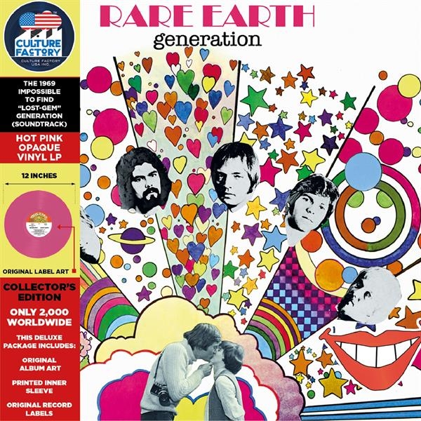 Rare Earth - Generation in der Gruppe VINYL / Bestseller bei Bengans Skivbutik AB (3928436)