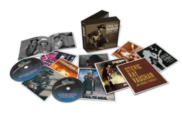 Vaughan Stevie Ray & Double Trouble - The Complete Epic Recordings Collection in der Gruppe CD / Jazz/Blues bei Bengans Skivbutik AB (3928561)