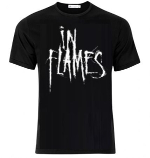 In Flames - In Flames T-Shirt Logo in der Gruppe Merchandise bei Bengans Skivbutik AB (3929587)