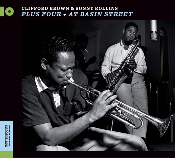 Clifford Brown - Three Giants/At Basin Street in der Gruppe CD / Jazz/Blues bei Bengans Skivbutik AB (3929852)