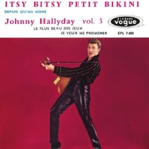 Johnny Hallyday - Itsy Bitsy Petit Bikini in der Gruppe CD bei Bengans Skivbutik AB (3930039)