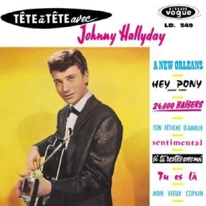 Johnny Hallyday - Tete A Fete Avec Johnny in der Gruppe CD / Pop-Rock bei Bengans Skivbutik AB (3930043)