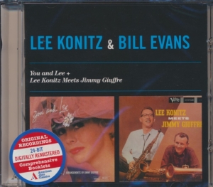Lee Konitz - You And Lee/Lee Konitz Meets Jimmy Giuffre in der Gruppe CD / Jazz bei Bengans Skivbutik AB (3930302)