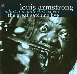 Louis & His All Sta Armstrong - Great Satchmo Live/What A Wonderful World in der Gruppe Minishops / Louis Armstrong bei Bengans Skivbutik AB (3930392)
