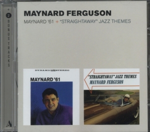 Maynard Ferguson - Maynard '61/Straightaway Jazz Themes in der Gruppe CD bei Bengans Skivbutik AB (3931381)
