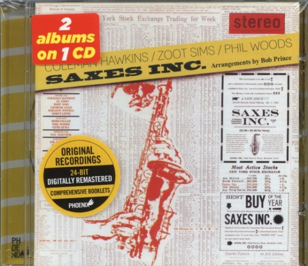 Coleman Hawkins - Saxes Inc. in der Gruppe CD / Bestseller bei Bengans Skivbutik AB (3931535)
