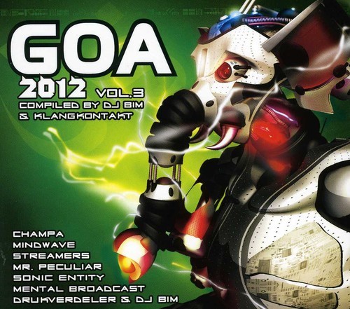 V/A - Goa 2012  V.3 in der Gruppe CD / Dans/Techno bei Bengans Skivbutik AB (3931592)