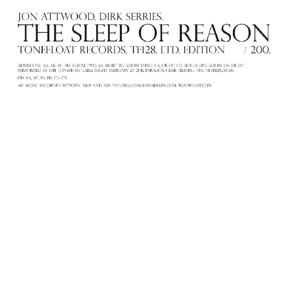 Sleep Of Reason - Sleep Of Reason in der Gruppe VINYL / Bestseller bei Bengans Skivbutik AB (3931723)