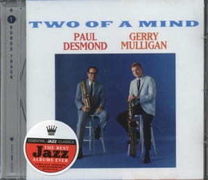 Paul & Gerry Mulligan Desmond - Two Of A Mind in der Gruppe CD / Jazz bei Bengans Skivbutik AB (3931736)