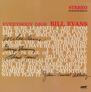 Bill Evans - Everybody Digs Bill Evans in der Gruppe VINYL / Jazz bei Bengans Skivbutik AB (3932403)
