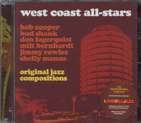 West Coast All Stars - Original Jazz Composition in der Gruppe CD / Jazz/Blues bei Bengans Skivbutik AB (3933293)