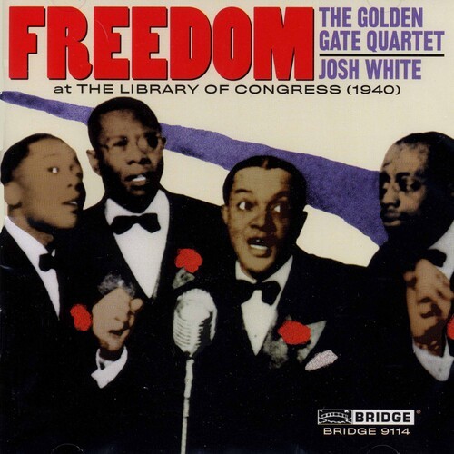 Golden Gate Quartet - Freedom At The Library... in der Gruppe CD / Pop bei Bengans Skivbutik AB (3933682)