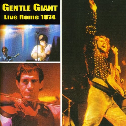 Gentle Giant - Live Rome 1974 in der Gruppe CD / Pop bei Bengans Skivbutik AB (3933947)