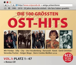 Various - Die Ultimative Ostparade - Top 100 Folge 1 in der Gruppe Övrigt / bei Bengans Skivbutik AB (3935248)
