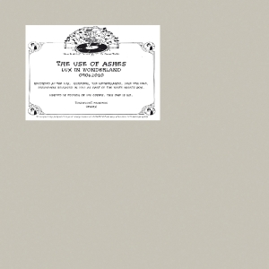Use Of Ashes - Lux In Wonderland in der Gruppe VINYL bei Bengans Skivbutik AB (3936854)