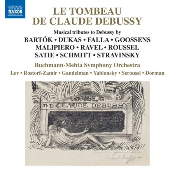 Various - Le Tombeau De Claude Debussy & Rela in der Gruppe Externt_Lager / Naxoslager bei Bengans Skivbutik AB (3937154)