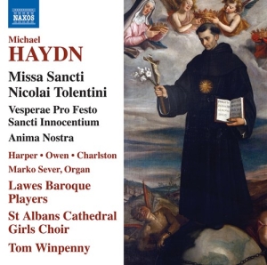 Haydn Michael - Missa Sancti Nicolai Tolentini Ves in der Gruppe Externt_Lager / Naxoslager bei Bengans Skivbutik AB (3937158)