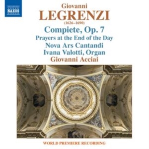 Legrenzi Giovanni - Compiete, Op. 7 in der Gruppe Externt_Lager / Naxoslager bei Bengans Skivbutik AB (3937165)