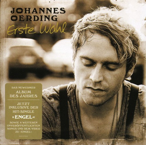 Johannes Oerding - Erste Wahl - Deluxe Edition in der Gruppe CD / Pop-Rock bei Bengans Skivbutik AB (3937437)