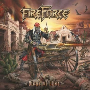 Fireforce - Rage Of War (Oxblood Red Vinyl Lp) in der Gruppe VINYL / Hårdrock bei Bengans Skivbutik AB (3937996)