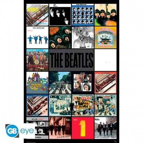 The Beatles - Albums Poster 91,5x61 in der Gruppe MERCHANDISE / Poster / Pop-Rock bei Bengans Skivbutik AB (3939644)