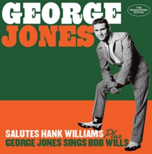 George Jones - Salutes Hank Williams/Sings Bob Wills in der Gruppe CD / Country bei Bengans Skivbutik AB (3939694)