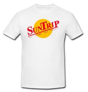 Suntrip - Suntrip T-Shirt Med Värme Mot Värmen in der Gruppe Merchandise bei Bengans Skivbutik AB (3940417)