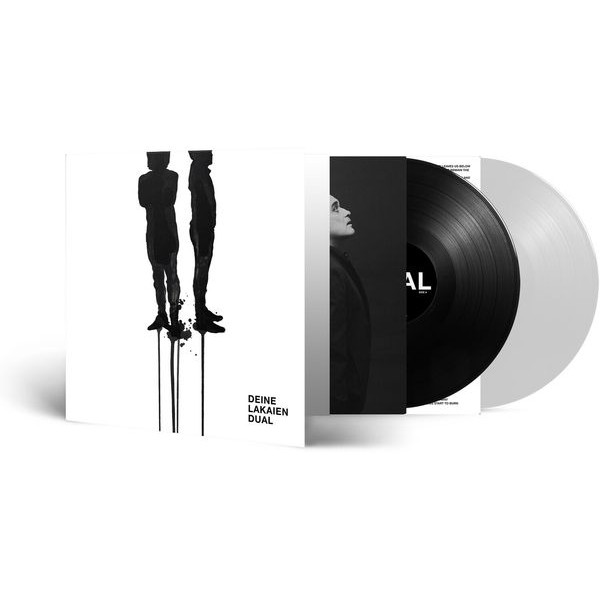 Deine Lakaien - Dual (2 Lp Vinyl 1 Black 1 White) in der Gruppe VINYL / Hårdrock/ Heavy metal bei Bengans Skivbutik AB (3941223)