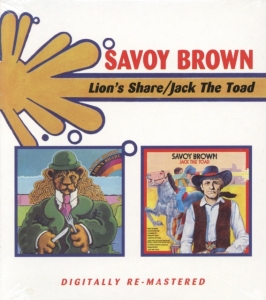 Savoy Brown - Lion's Share/Jack The Toad in der Gruppe CD / Pop-Rock bei Bengans Skivbutik AB (3941528)
