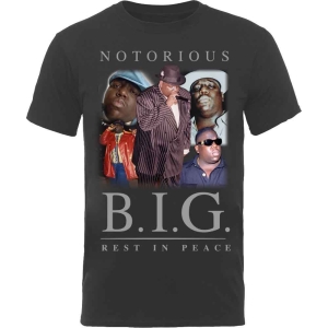 Biggie Smalls - Collage Uni Bl    in der Gruppe MERCHANDISE / T-shirt / Hip Hop-Rap bei Bengans Skivbutik AB (3942955r)