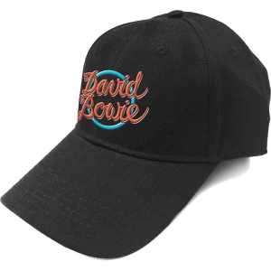 David Bowie - 1978 World Tour Logo Bl Baseball C in der Gruppe MERCHANDISE / Accessoarer / Pop-Rock bei Bengans Skivbutik AB (3943257)