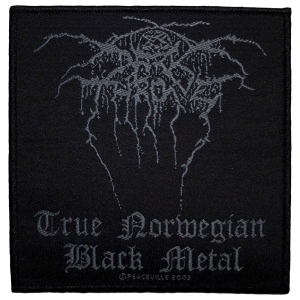 Darkthrone - Black Metal Standard Patch in der Gruppe MERCHANDISE / Accessoarer / Hårdrock bei Bengans Skivbutik AB (3943290)