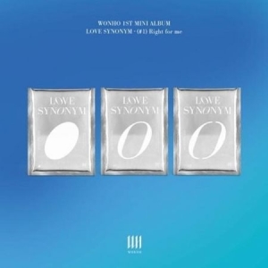 Wonho - 1st Mini [LOVE SYNONYM #1. Right for me] Version 2 in der Gruppe Minishops / K-Pop Minishops / K-Pop Sonstige bei Bengans Skivbutik AB (3944828)