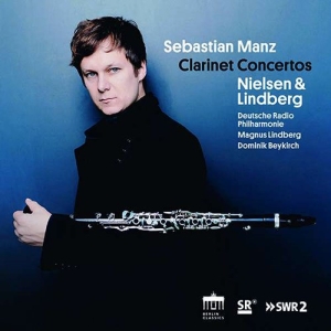 Lindberg Magnus Nielsen Carl - Clarinet Concertos in der Gruppe Externt_Lager / Naxoslager bei Bengans Skivbutik AB (3949059)