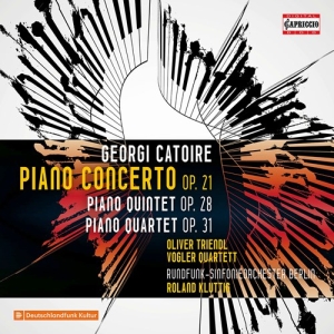 Catoire Georgi - Piano Concerto, Op. 21 Piano Quint in der Gruppe CD bei Bengans Skivbutik AB (3949063)